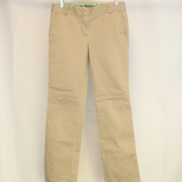 j crew womens khaki pants